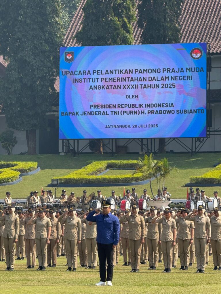 Bangga! Bupati Sijunjung Benny Dwifa Ditunjuk Jadi Komandan Upacara Kelulusan Praja di IPDN, Presiden Prabowo Subianto Selaku Inspektur Upacara