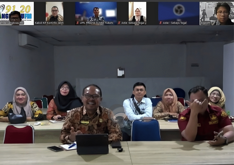 Partisipasi LPPL Radio Lansek Manih dalam kegiatan CERDIG Batch 9 dari Kominfo Jatim