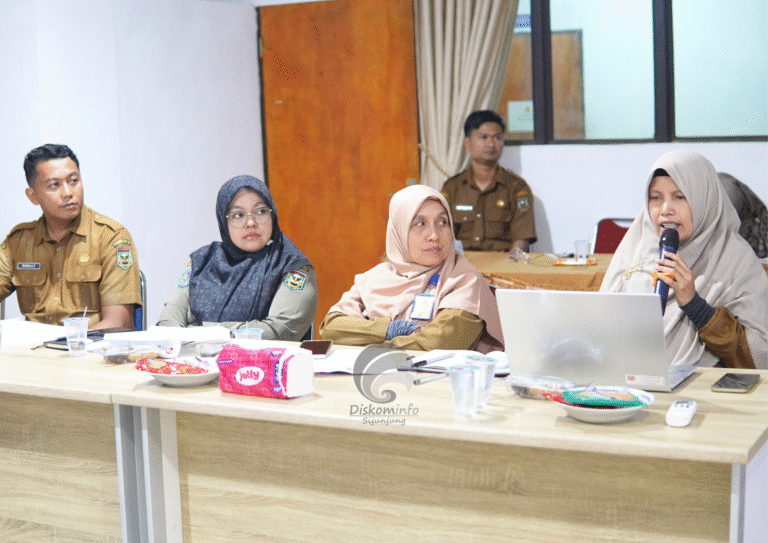 Diskominfo Sijunjung Gelar Rapat Penyusunan Peraturan Bupati tentang Sistem Manajemen Keamanan Informasi